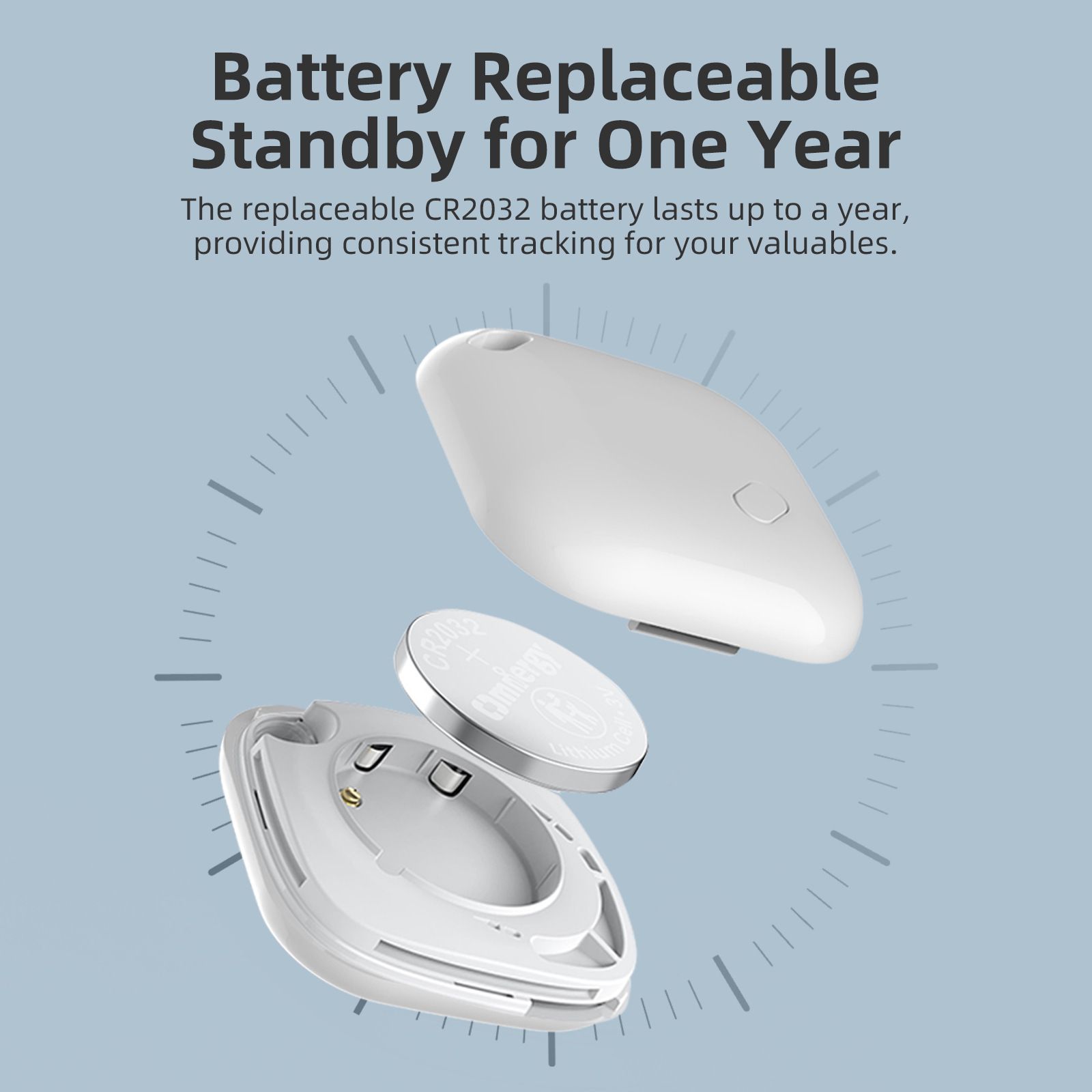 Cross-border foreign trade Android Android Bluetooth Smart Tracker Pet Locator Wallet Key Anti-lost Artifact