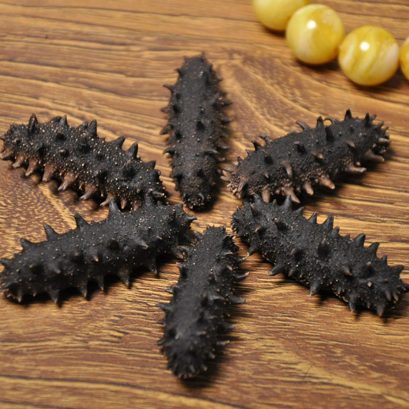 Shun Yutang Dalian Wild Light Dry Sea Cucumber Dried Liao Apostichopus japonicus 30g 4-8 Hair Instant Non-gift Seafood