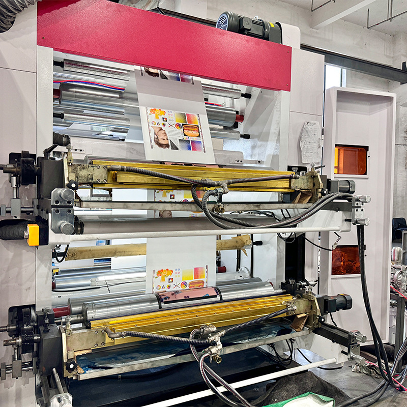 Eight-Color High-Speed Laminating High-Speed Flexographic Printing Machine, Heavy-Package Pe Film Printing, Breathable Film Soft Packaging, Printing Machine