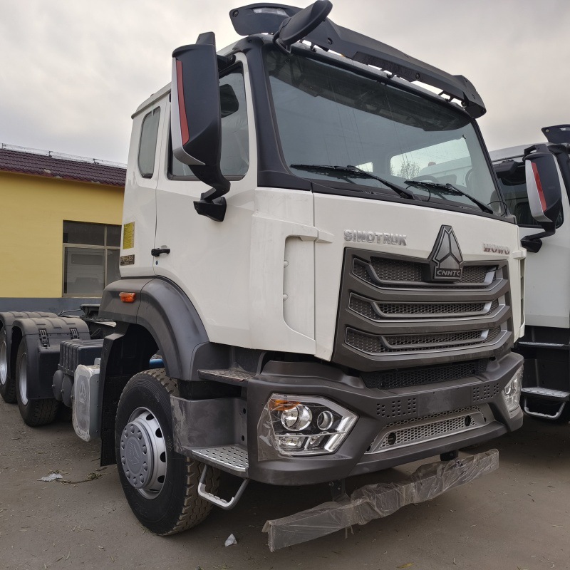 For Sale African Type Howo Tractor Head 6X4 Cargo Transport Tractor Head Used Howo Tractor Head 375 Horsepower