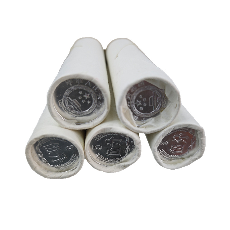 1986 5-cent coin RMB old coin collection coin new volume of 50 fidelity