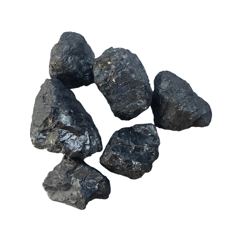 The Manufacturer Supplies Smokeless Lump Coal with a Diameter of 2-5cm, Burley Tobacco and Roasted Tea, Easy to Use, High Calorific Value, High Gas Production, Low Sulfur and Low Ash