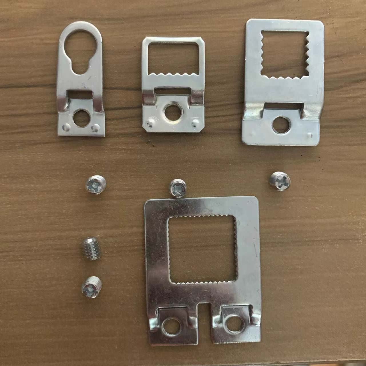 Трапециевидная декоративная живопись, кристальная фарфоровая живопись, алюминиевый сплав, аксессуары для фоторамки, уголок, шрапнель, зубчатый крюк, треугольный, шестиугольный, восьмиугольный