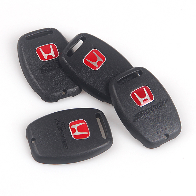 Чехол для ключа автомобиля, модификация без ограничений, красная метка для Civic, чехол для ключа H с красной меткой