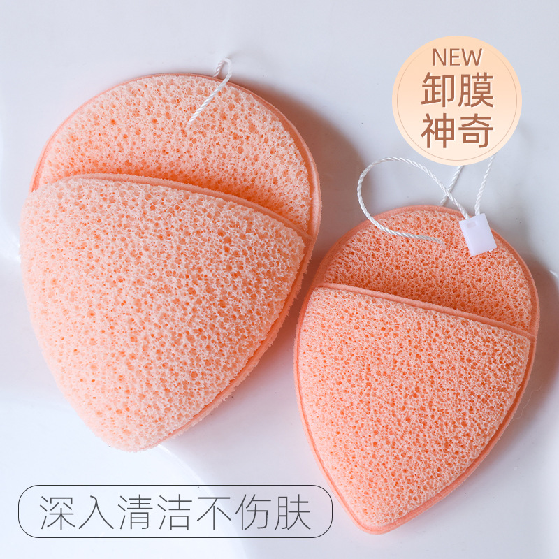 Face Wash Sponge, Face Towel, Glove-Type Cleansing Sponge, Face Wash Artifact, Face Wash Sponge, Cleansing Makeup Remover Sponge