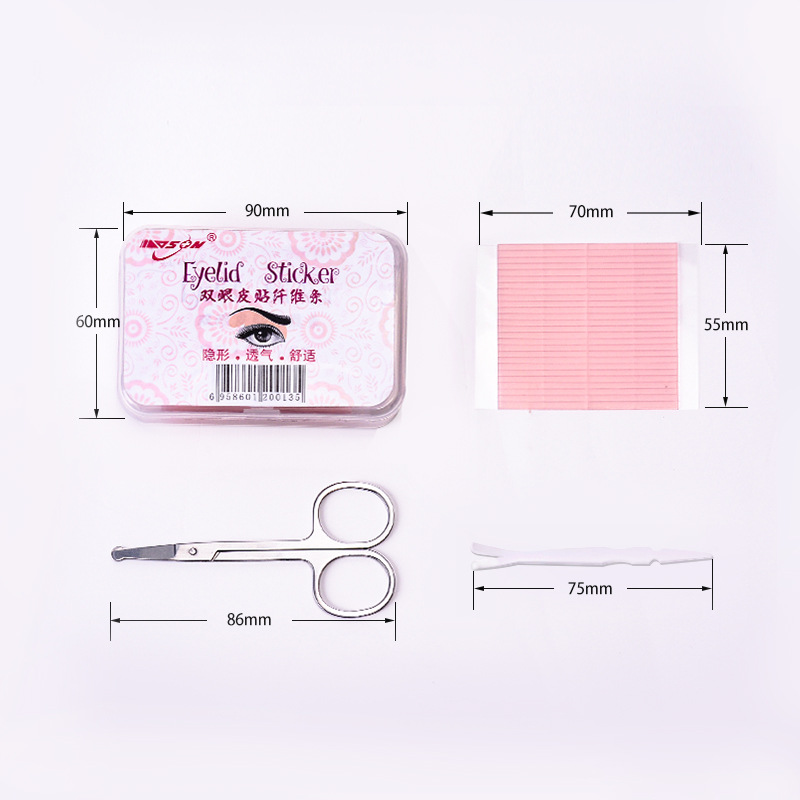 [manufacturer] breathable double eyelid stickers, double eyelid stickers, fiber eyelid stickers, double-sided adhesive