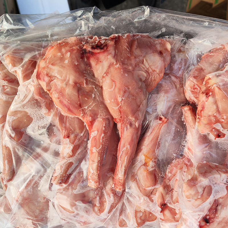 Frozen rabbit forelegs raw rabbit meat Frozen rabbit catering commercial support wholesale