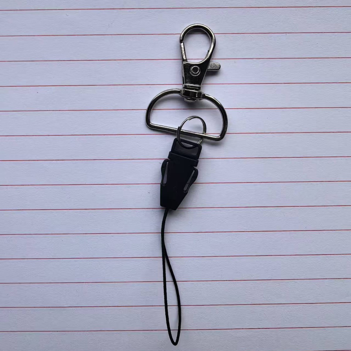 Manufacturer's Ready-Made Dog Buckle + Aircraft Buckle, Landmine Buckle, Webbing Buckle, Lanyard Hardware Buckle, Key Chain, Mobile Phone Rope Buckle