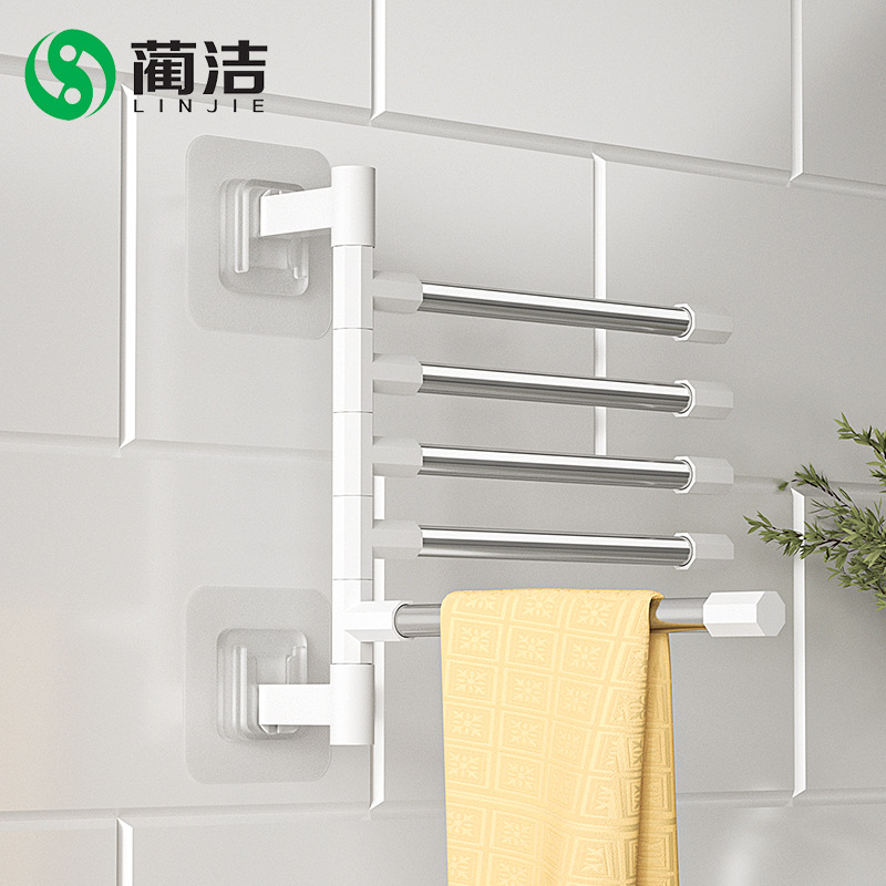 Полотенцесушитель без сверления, настенный, многослойный, для туалета