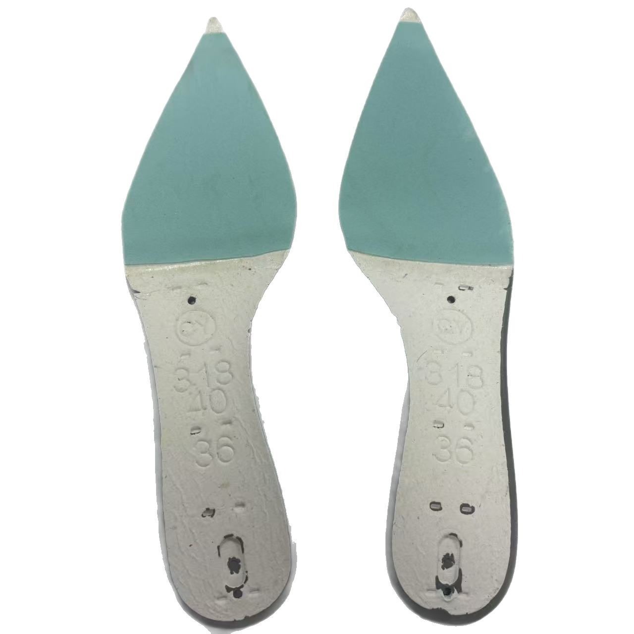 Factory Wholesale Direct Sales Dongbao Shoe Material Injection Molded Midsole Pvc Material 2025 Popular Spring Pointed Toe High Heel Sole
