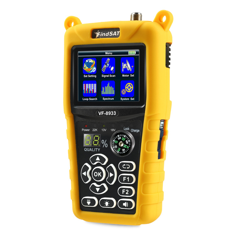 Findsat Vf-8933 High-Definition Satellite Finder and Tuner Dvb-S/S2/S2X