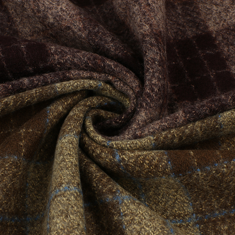 in stock polyester TR woolen fabric 389g autumn and winter coat fabric fashion coat woolen plier