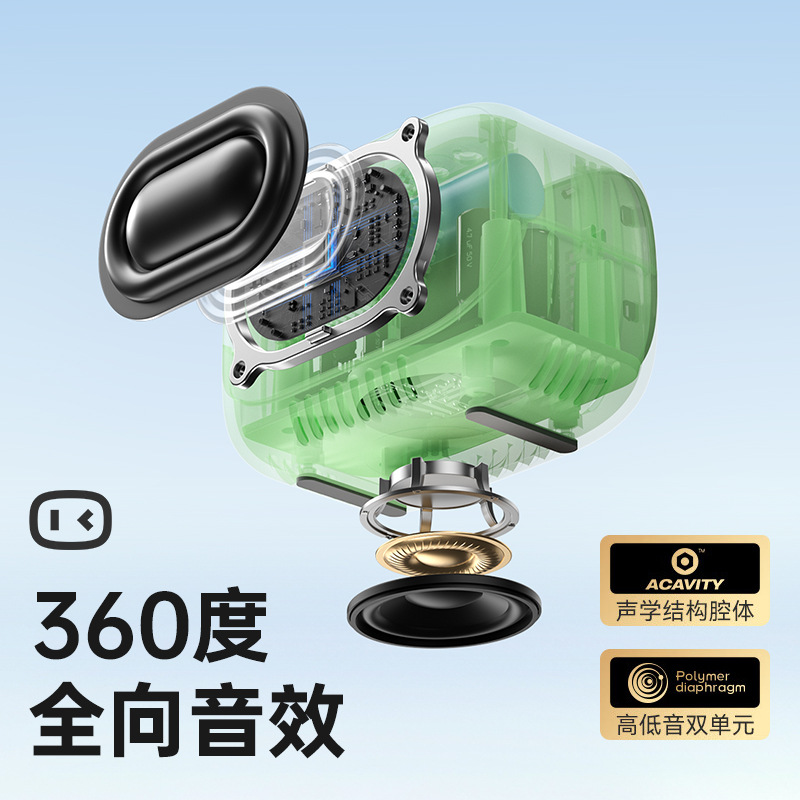 Small Smart Bluetooth speaker smart version small portable button wake-up voice voice control call audio high sound quality