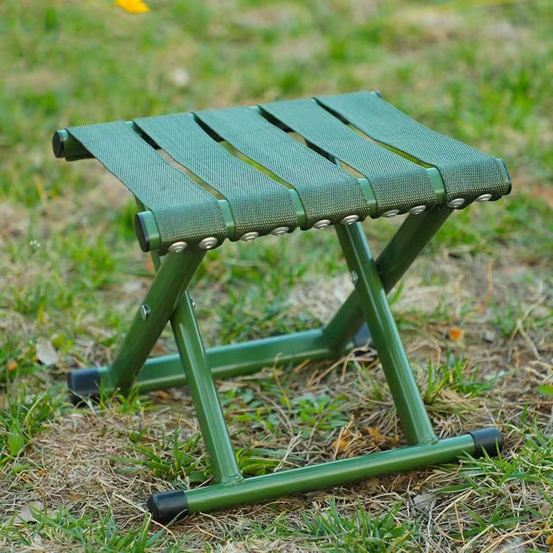 Portable Mazar Outdoor Folding Stool Household Small Bench Camping Train Leisure Fishing Folding Stool Wholesale