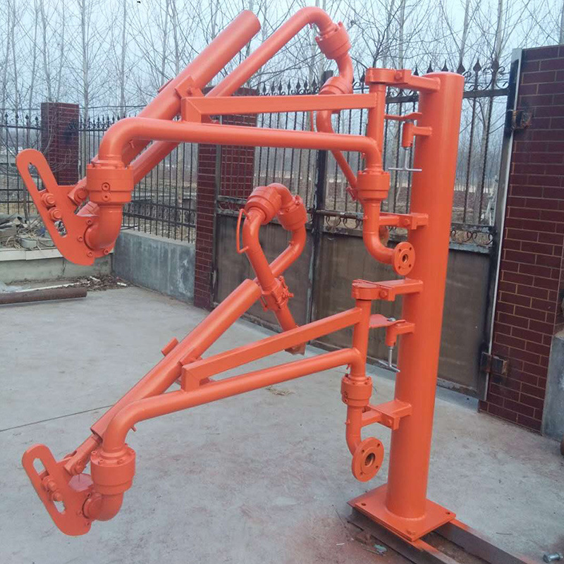 Liquid ammonia car loading crane tube bottom closed loading and unloading crane tube AL2543 stainless steel crane tube