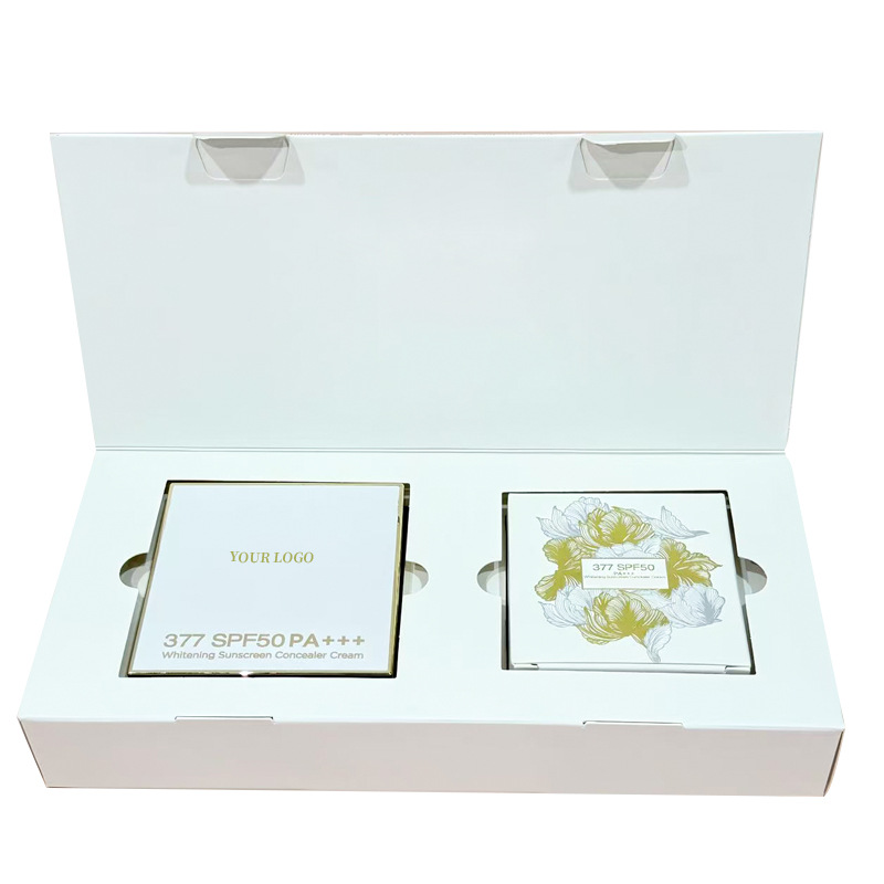 Light and Flawless Vc Air Cushion Cream, Light and Moisturizing, Long-Lasting, Non-Stuck Powder, Moisturizing, Concealer, Oil Control, Dry Skin Air Cushion Set