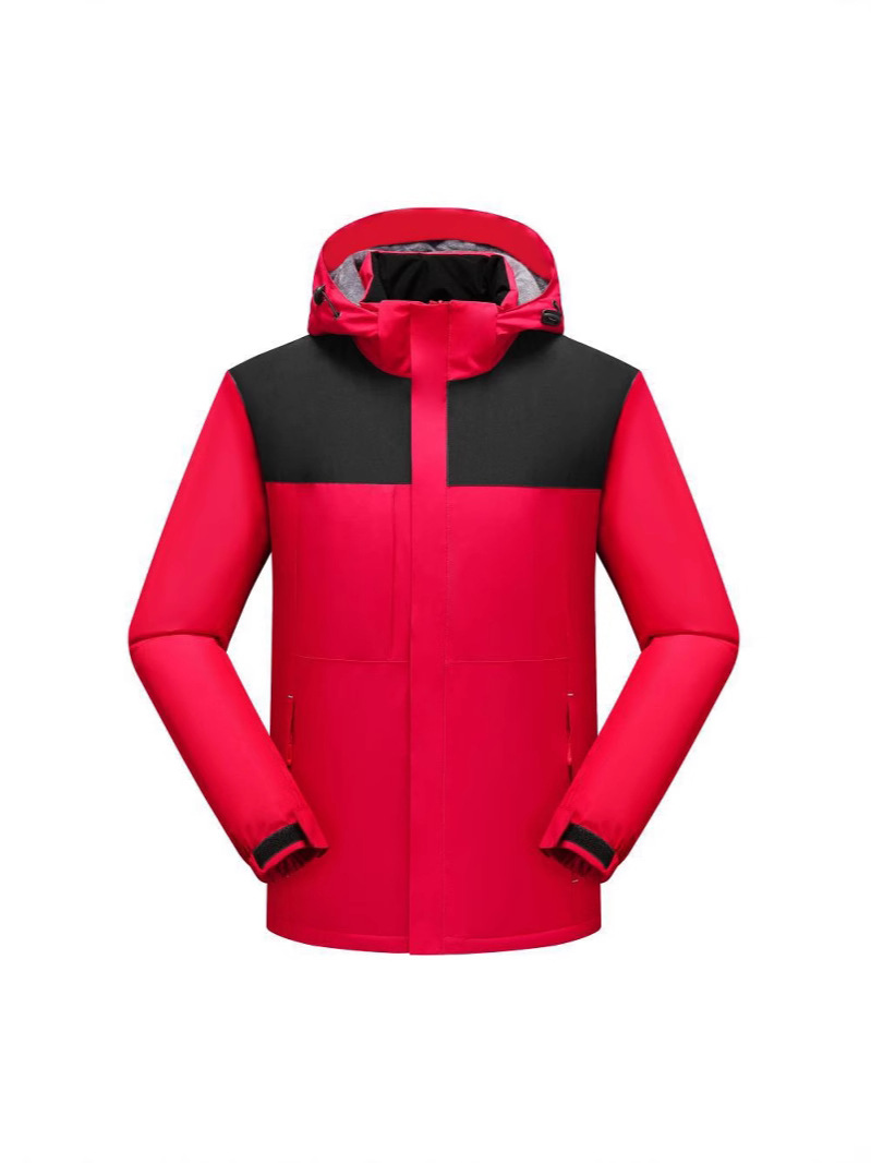 fleece-lined Thickened Charge Clothes Work Clothes Printing Cold-proof Warm-keeping high quality Group Enterprise Work Clothes Printing logo