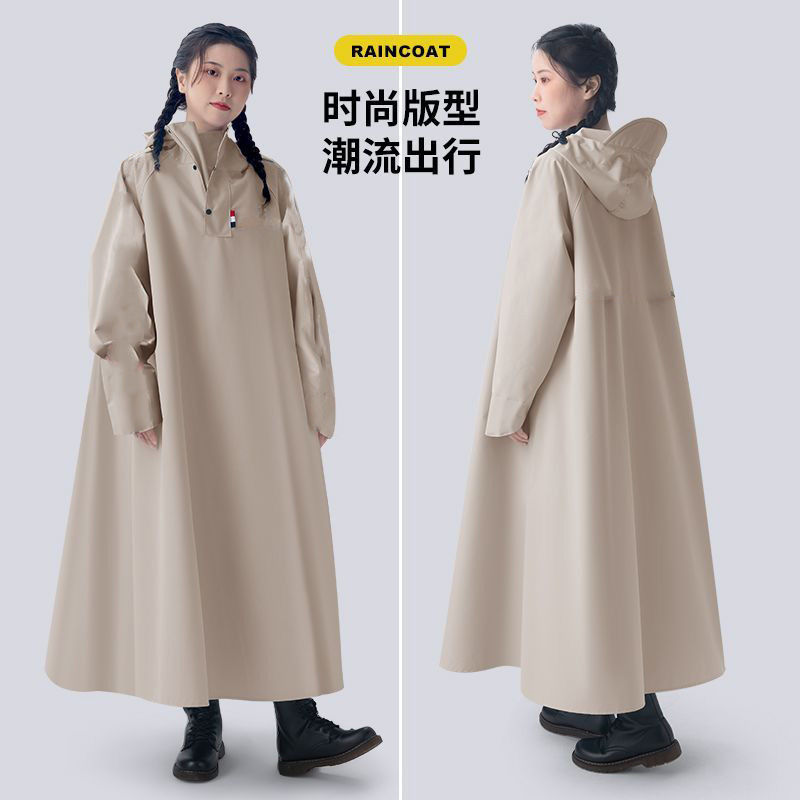 Electric Car Battery Car Raincoat Long People and Cars Separated Full Body Rainstorm Protection for Men and Women Adult Riding Poncho
