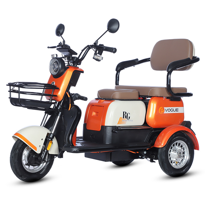 National Standard Electric Tricycle That Can Be Registered for Household Use, Small Women's Battery Car for Picking up and Dropping Off Children, Elderly Walking Tricycle