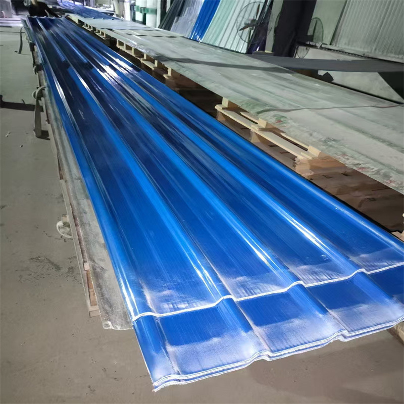 Frp Red Anti-Corrosion Sunroof Tile Greenhouse Roof Rainproof and Sunproof Translucent Fiberglass Lighting Tile