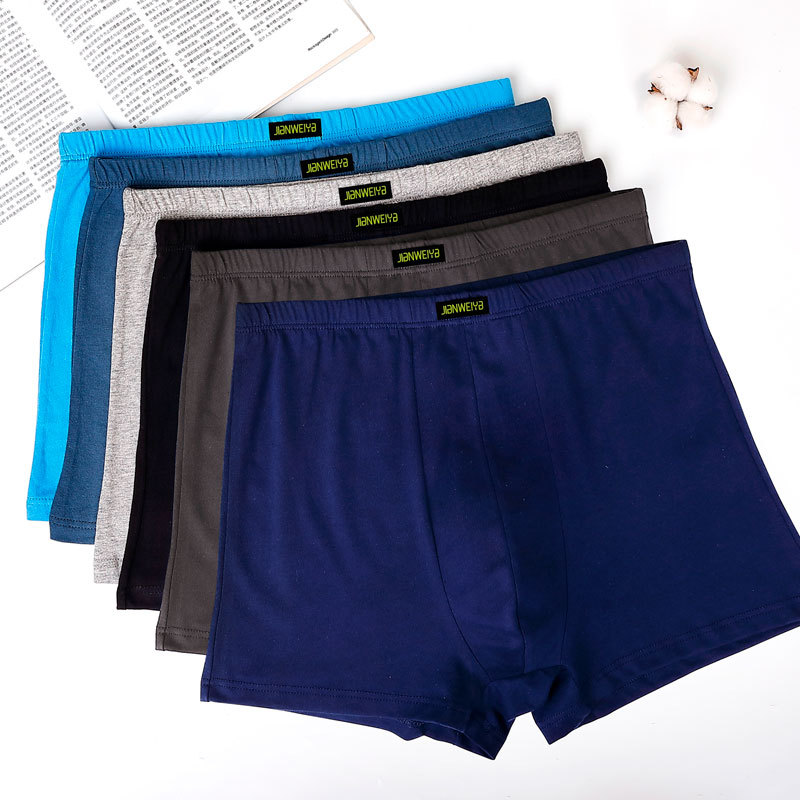 Wholesale men's cotton underwear for the elderly plus size 10xl high waist flat foot underwear 6xl winter warm underwear