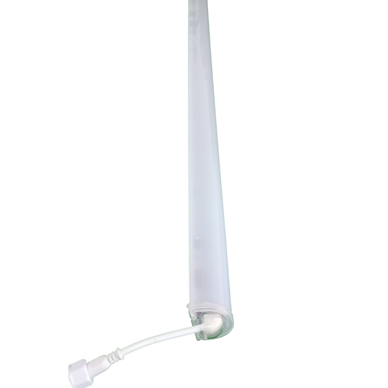 Led Waterproof Colorful Happy Running Water Guardrail Digital Lamp External Wall Door Head Advertising Signs Contour Neon Tube