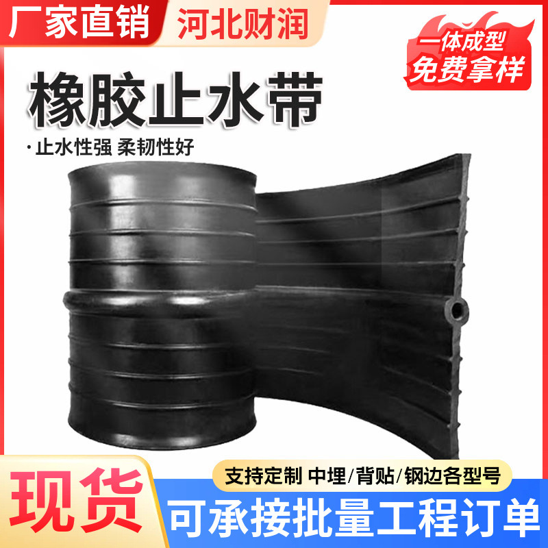 Embedded Rubber Waterproofing Strip for Tunnel Construction and Industrial Use, Embedded Type 651 and 652 Waterproofing Products