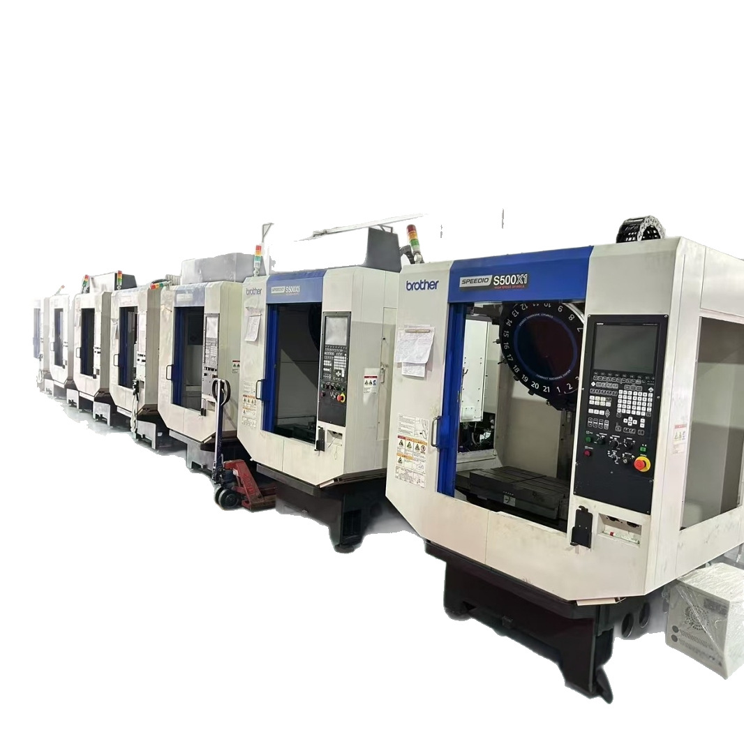 Transfer of Japanese Brother Cnc Drilling and Tapping Center S500X1 Small Drilling and Milling Machining Center Machine Tool with 21 Tools