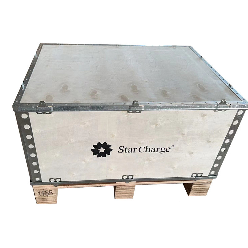 Huizhou Wooden Box Factory Steel Strap Wooden Box Steel Buckle Box Fumigation-Free Wooden Box Plywood Wooden Box Export Wooden Box for Export Use