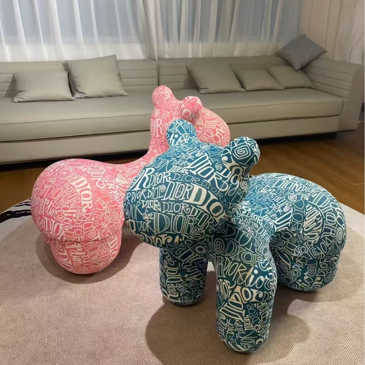 Кресло-пони, интернет-знаменитость, детское кресло, для детей, семейное, стул-карикатура, для гостиной, креативные украшения