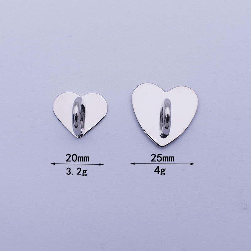 Korean style tassel pendant base metal diy mobile phone case accessories round love square pendant hook