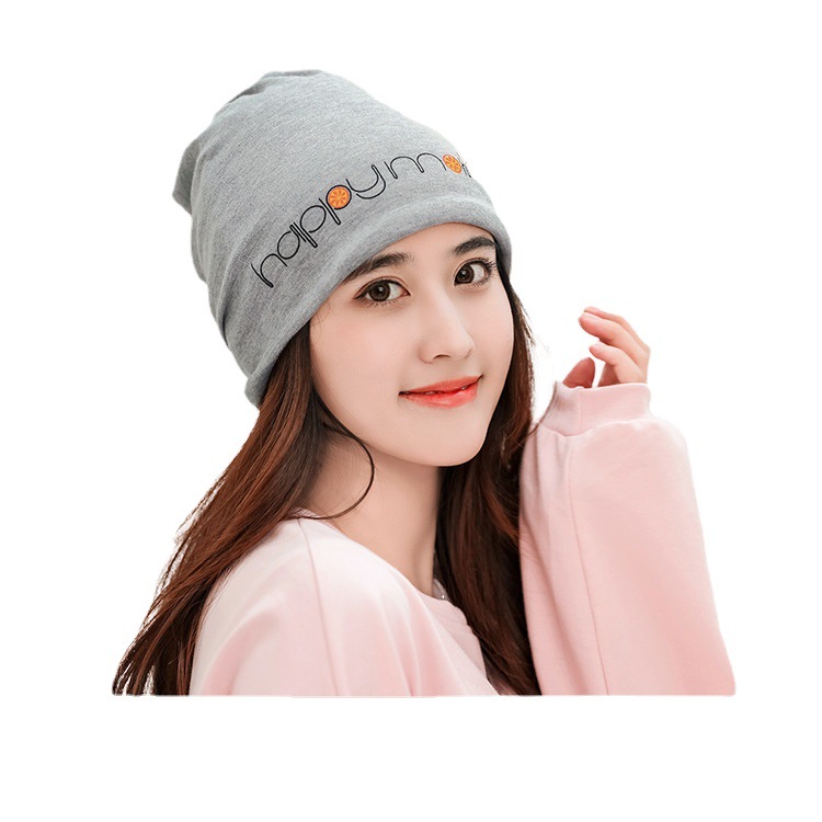 Customized Wholesale Postpartum Hats Autumn and Winter Pure Cotton Printed Headscarf Slouchy Hats Headbands for Pregnant Women and Mothers Autumn and Winter Maternity Hats