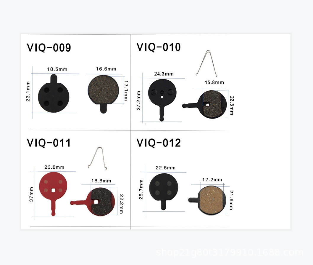 Mountain bike disc brake pad brake pad resin semi-metal M 446 355 395 BB5 brake block