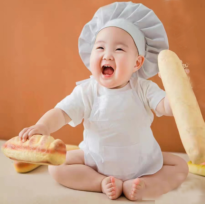 Новая фототема для детей Маленький шеф Костюм для фотосессии на сто дней