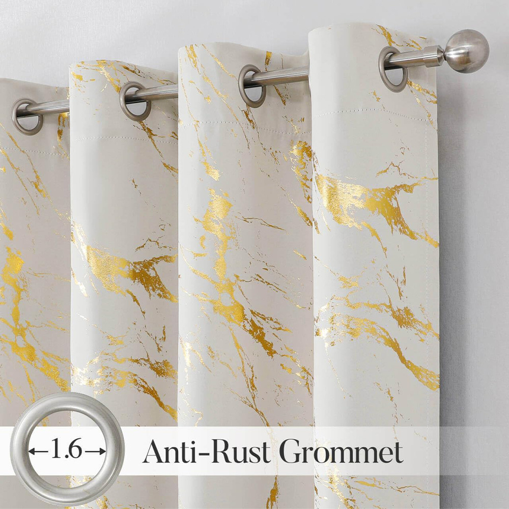 Customized Cross-Border Hot Stamping and Silver Pongee Full Blackout Curtain Fabric for Living Room and Bedroom Sun Protection Curtains Amazon