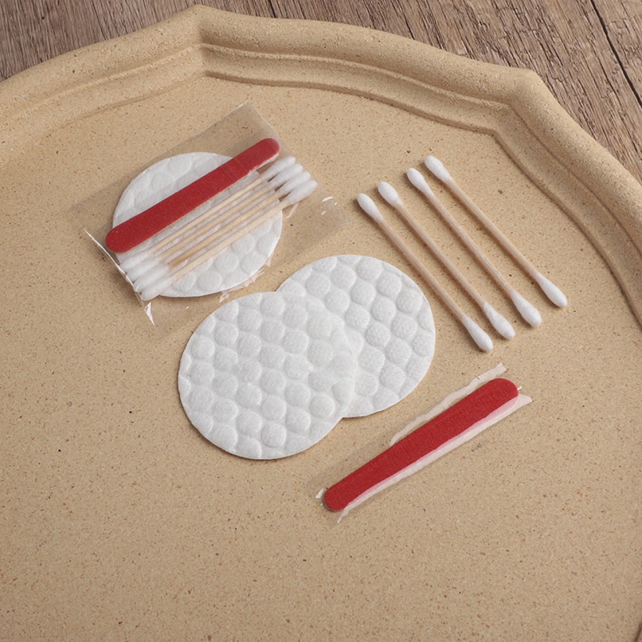 Одноразовые туалетные принадлежности для отелей, пакет для ухода с мягкой пленкой