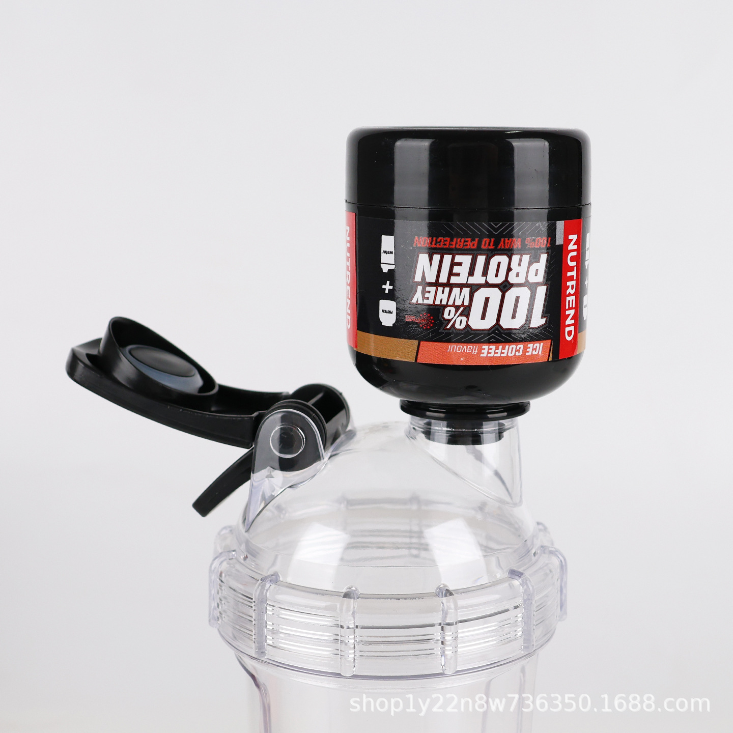 Portable Protein Powder Dispenser Box, Protein Powder Container, Small Fitness Carrying Bottle, Pp Material