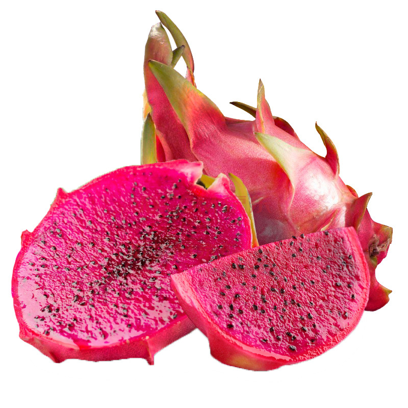 Source supply Jindu No.1 red heart dragon fruit fresh fruit postage a generation