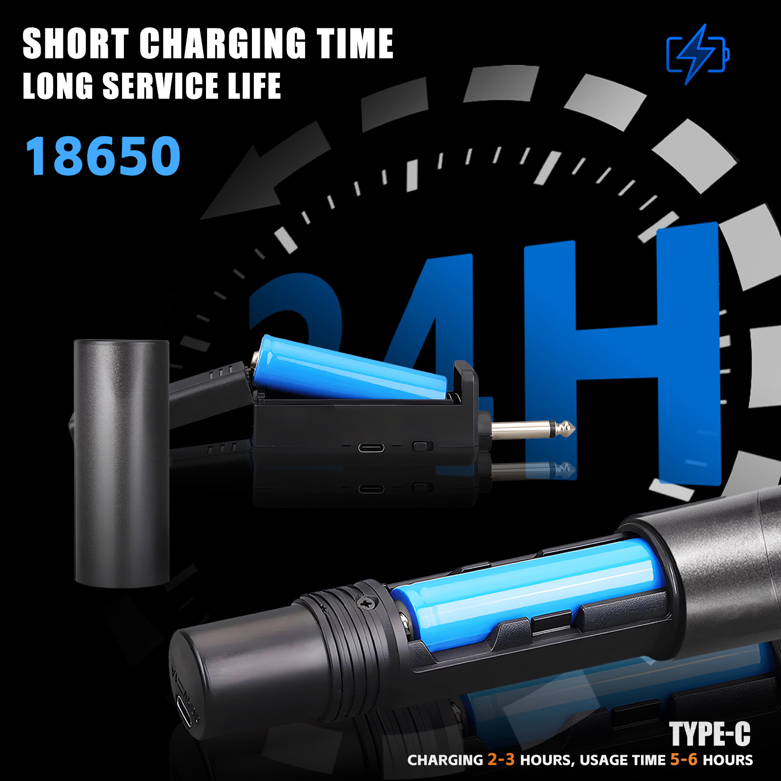 Cross-border U-segment wireless microphone family singing K-song stage sound KTV large volume professional handheld wireless microphone