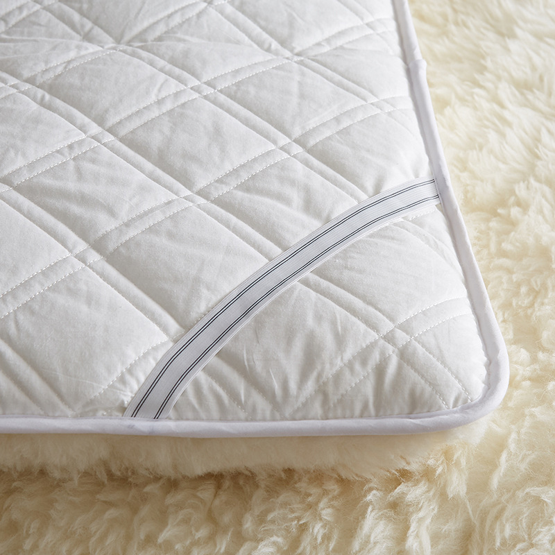 Mattress Australian Pure Wool Mattress Single Double Thickened Folding Cushion Lamb Fleece Mattress Home Bedding Genuine