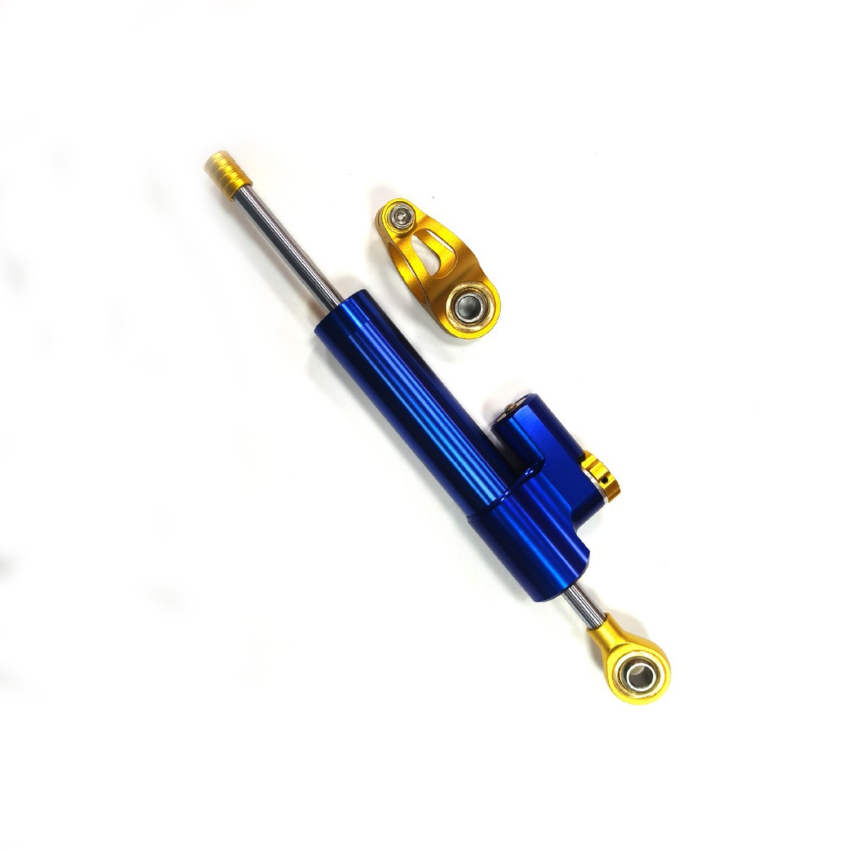 Motorcycle damper titanium ruler modified direction damper steering damping buffer anti-tip titanium ruler color 5