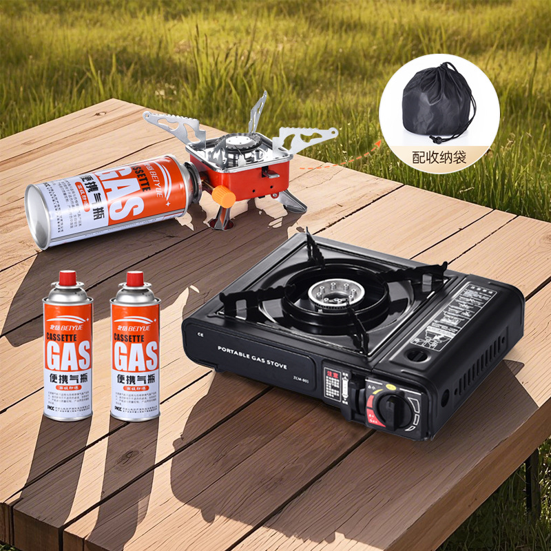 Factory Direct Supply Outdoor Camping Barbecue Plate Oven Outdoor Barbecue Stove Double-Ear Portable Barbecue Plate Southeast Asia