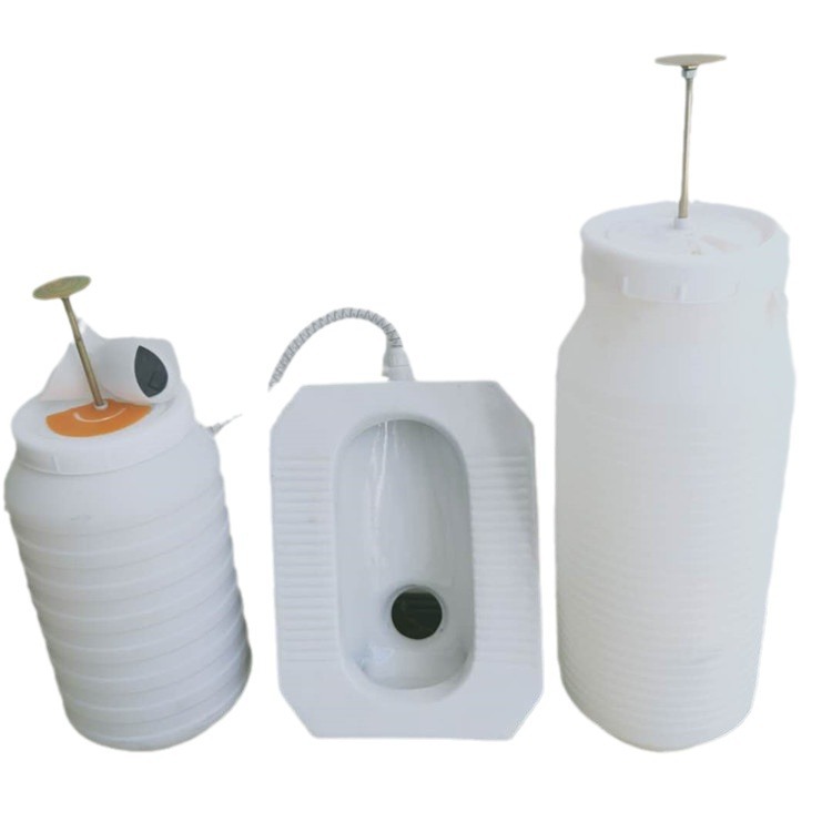 Rural toilet renovation foot-operated flushing bucket high-pressure flushing tank pressure pump spring inner water seal flushing bucket