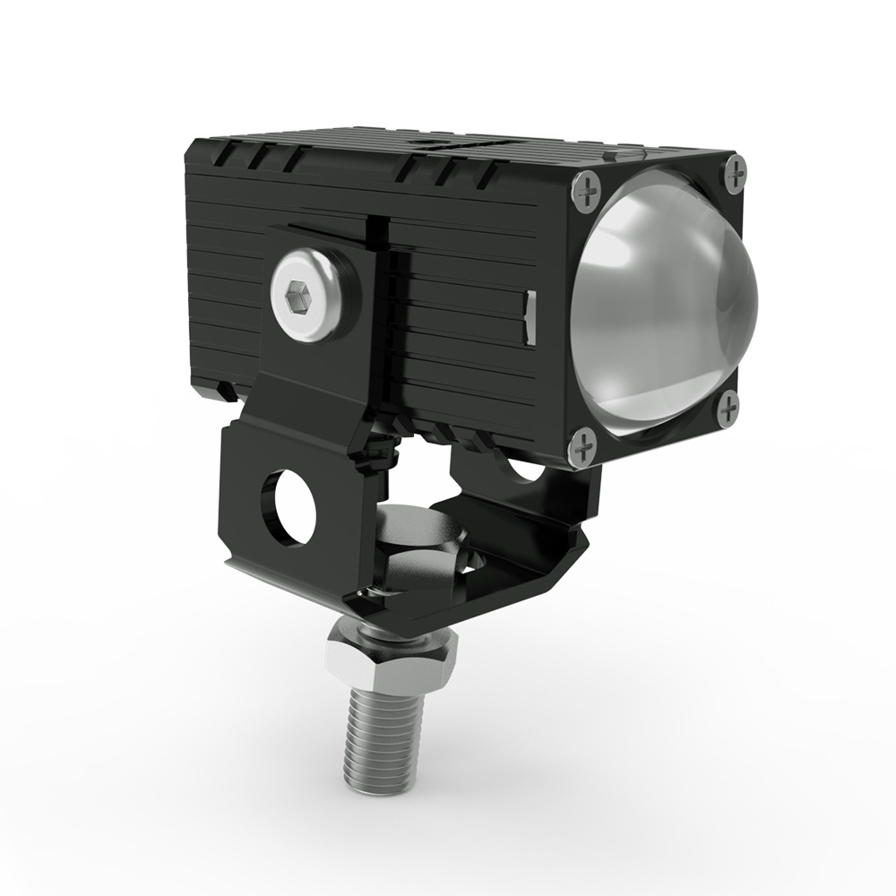 Battery Car Electric Scooter Led Two-Color Spotlight Flash Fog Light Large Field of View Strong Light 10-30V Waterproof Headlight