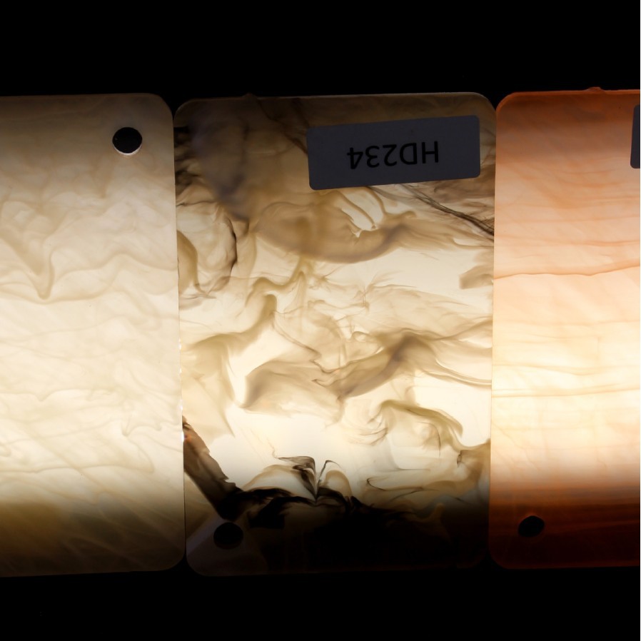 Translucent Imitation Marble Acrylic Marble Light Box Ceiling High-End Furniture Decoration Manufacturer Wholesale Plexiglass Plate