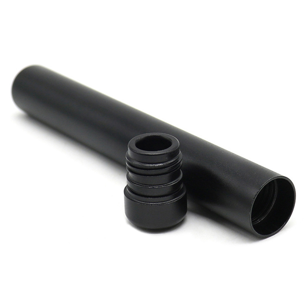 Aluminum Alloy Yuantong double-headed twist cover cigar tube 11CM waterproof anti-pressure moisturizing cigarette paper sealed storage storage tube