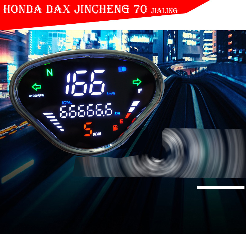 Applicable to HONDA DAX CT50 new big monkey instrument Jincheng giraffe monkey digital code meter