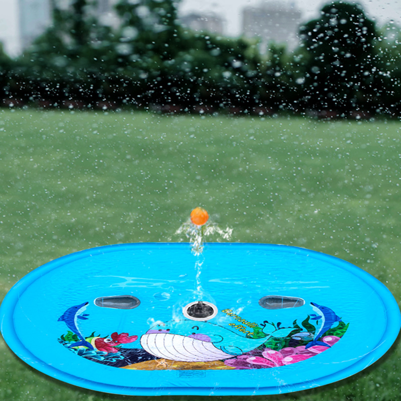 Взрывной надувной водяной мат, ПВХ, детская игровая площадка, толстый мат для брызг