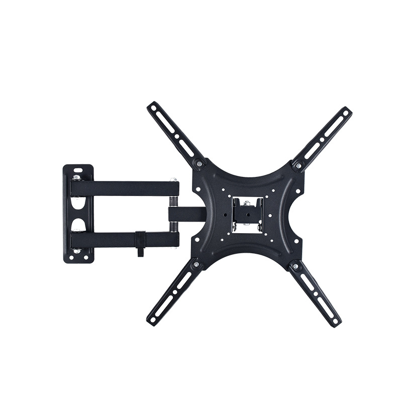 TV hanger 14-55 inch LCD TV retractable bracket TV 180 degree swing Wall hanger
