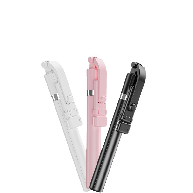 Wholesale Anti-Shake Mobile Phone Selfie Stick Live Broadcast with Beauty Lamp Mini Rotating Floor Stand Bluetooth Smart Camera Stand